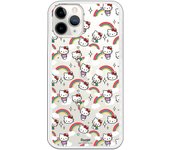 Funda original compatible con iPhone 11 Pro con un diseño de Hello Kitty Arcoiris y Poses