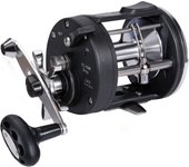 Sougayilang Saltwater Fishing Reels 3000-4000 Sizes Trolling Drum Fishing Reel Saltwater Right Hand Black Sea Fish Reel Pesca
