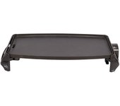 Jata Plancha de Asar Eléctrica Cocina por Igual en Toda la Superficie 46 x 25 cm 2200W Antiadherente Libre de PFOA Muy resistente al rayado Fácil limpieza con Bandeja Colectora de Salsas - GR195