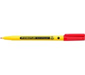 Staedtler 307 Rotulador Punta Fina 0.6mm - Tinta Base Agua - Cuerpo Plástico Reciclado