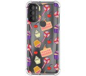 Funda Silicona Antigolpes para Motorola Moto G71 5G diseño Dulces 01 Dibujos