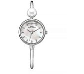 Elegante plata mujeres reloj Diamante de lujo mano mujer impermeable famosa marca moda ladyies brazalete