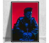Canvas Paintings The Weeknd Posters and Print Rap Music Album Star Boy R&B House Balloons Wall Art Picture for Living Room Decor