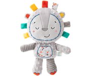 Montessori Baby Toys Baby Tags Stuffed Animal Soft Toy Built-in Rattles Sensory Toys Lovey Elephant Plush Bell Toy Infant Gifts