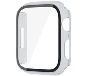 Glass+Cover For Apple Watch case 9 8 7 6 SE 5 3 Accessorie Screen Protector iWatch Series 45mm 41mm 44mm 40mm 42mm 38mm
