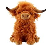 Animales de peluche de Vacas DE LAS Tierras Altas de 10,5 pies, Lindas figuras de Felpa de Vaca esponjosa, decoración realista de Felpa de Las Tierras Altas para niños, niños y niños