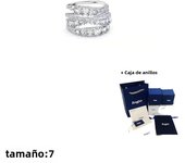 2024 Hot Selling Fashion New Jewelry White Gold Ring Exquisite Spiral Element Shape Ladies Romantic Luxury High Jewelry Gift