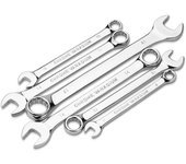 1Pcs Combination Metric Wrench Set 6-32mm Chrome Vanadium Opened Ring Combo Spanner Nut Tools for Car Repair Hand Tools