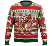 Meliodas And Elizabeth 7 Deadly Sins Ugly Christmas Sweater Christmas Sweater Gift Santa Claus Pullover Men 3D Sweatshirt And