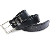 Cinturón SENDRA M8563 de Piel con Hebilla Desmontable Color Negro