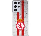 Funda original compatible con Samsung Galaxy S21 Ultra - S30 Ultra - Cultural Leonesa escudo fondo retro