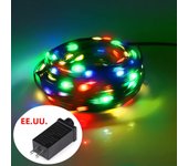 110V 220V To 24V Fairy Lights Decoration Lighting LED String Outdoor Garland Christmas Tree Decor mariage Wedding Party Lamp