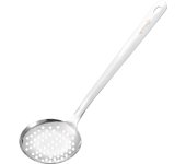 DESEOS Espumadera | Utensilio cocina | 35cm | Acero inox | Resistente y duradero | Apto para lavavajillas
