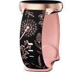 Print Silicone Band for Samsung galaxy Watch FE 7/6/5 40mm 44mm 6classic 43 47mm Women Strap for Huawei GT2 42mm Rubber Bracelet