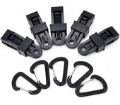 Pack de 6 Clips de Fijación For Toldos de Tienda de Campaña