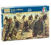 Italeri 6069 - Figuritas Soldados Infantería D.A.K - Escala 1:72