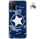 Tumundosmartphone Funda Gel Tpu para Oppo A52 / Oppo A72 diseño Camuflaje 03 Dibujos