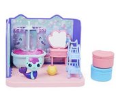 Spin Master Set Casa de Muñecas Gabby´s Dollhouse con Bañera de Burbujas, Cocina Giratoria y Accesorios Sorpresa