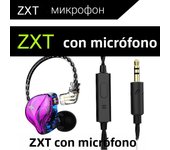 Newest QKZ ZXT MT1 In Ear Earphone Dynamic DJ Monitor IEM Earbud HIFI Sport Noise Cancelling Headsets M10 TA1 ST1 V90s T300 X7