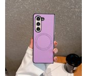 Case for Galaxy Z fold 6 4 3 Preimum PU Leather Case for Magsafe Wireless Charge For Samsung Galaxy ZFold 5 4 3 Couqe Funda