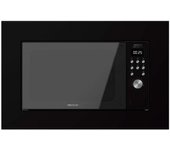 Cecotec 1375 GrandHeat 2000 Built-In Black. Microondas encastrable Digital de 700W Capacidad 20l 9 Funciones preconfiguradas Quick Start Diseño elegante