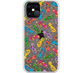 Funda compatible con iPhone 12 - 12 Pro - Patron sandalias