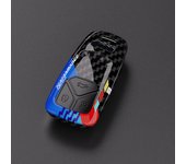 ABS Car Remote Key Case Cover Protector Shell For Audi A4 B9 A5 A6 8S 8W Q5 Q7 4M S4 S5 S7 TT TTS TFSI RS Keyless With Keychain