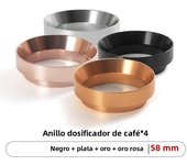 Coffee Dosing Ring Espresso Dosing Funnle 51mm 53mm 58mm Magnetic For Delonghi Breville E61 Portafilter Barista Tool Accessorie