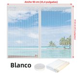 Magnetic Window Screen, Screen Door Mesh Window Screen Curtain, Magnetic Closing Door Screen to Keep Bugs Out, Black