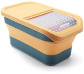 13/33LB Cat Dog Food Storage Container Collapsible Dry Cat Food Box With Lids Airtight Sealing Kitchen Grain Rice Storage Box