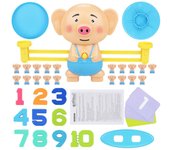 New Montessori Math Toy Monkey Digital Maths Balance Scale Toy Educational Balancing Scale Number Board Game Kids Learning Toys