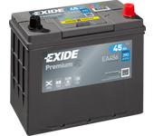 Batería de coche Exide EA456 Premium. 12V - 45Ah/390A (EN) Caja B24