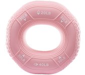 Ajustable 20-90lb mano agarre brazo fuerza ejercicio agarre anillo fitness gimnasio dedo antebrazo entrenador carpiano expansor
