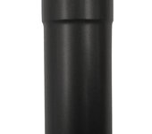 Tubo de Chimenea DINAK Pellet 1000x080mm Negro Mate