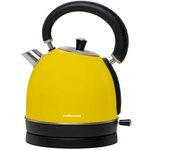 Mellerware - Hervidor de agua eléctrico tetera Spring! Kettle Black 2200W 1.8L, 100ºC Temperatura, Inteligente, Apagado Automático, electrodomésticos de cocina, eléctrica,  calentador rápido, protección seguridad
