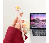 Kawaii Cute Soft Silicone Cases for Samsung S6 Lite S7 S8 S7+ S8+ Tablet Touch Pen Stylus Cover Anti-fall Protective Case