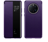 Leather Flip Phone Case for Huawei P50 P40 Pro Plus Lite P30 Mate 50 40 30 20 RS 20X 10 Pro 9 Silicone Folding Protection Cover