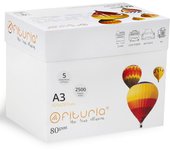 Folios A3, Papel Multiusos para Impresora y Fotocopiadora, Papel A3 Blanco para Entornos Laborales y Uso Doméstico, Folios din A3 80g/m², Paquete de Folios - Ofituria (2500 hojas)