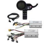Electric Scooter Dual Drive Controller Jp 48v 52v 60v 25a 50a Brushless Controller Ab Front Rear Dr