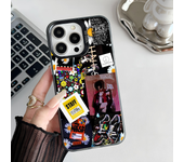Epc Kpop GD G-Dragons Phone Case IMD Phone Case For IPhone 16 15 14 13 12 11 Pro Max Plus Color Silver Cover