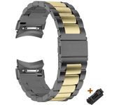 Quick fit stainless steel band for Samsung Galaxy Watch 6 4 5 pro 40 44mm 45mm 42 46mm no gap strap for watch6 classic 43mm 47mm