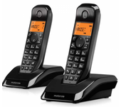 TELEFONO INALAMBRICO MOTOROLA S12 STARTAC DUO Blanco/BLACK