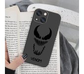Marvel Superhero venom cool Phone Case For Apple iPhone 14 13 12 11 SE XS XR X 7 8 6 mini Plus Pro MAX Soft Black Cover