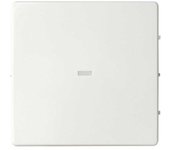 Simon 82 Concept | Tecla individual pulsador 24V con visor domótica blanco mate SIMON 8200111-090