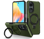 Phone Case for Oppo A38 A18 A54 A57s A77s Reno 11 10 Pro A58 A78 Rugged Armor Car Magnetic Ring Stand Shockproof Protect Cover