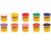 Jovi plastilina soft dough blandiver 5 botes de 110gr color verde en estuche