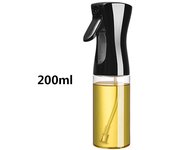 Botella pulverizadora de aceite de oliva, dispensador de salsa de soja, vinagre, freidora de aire, 200/300ml