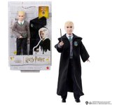 Harry Potter Draco Malfoy Muñeco articulado con capa y varita. juguete +6 años (Mattel HMF35)