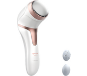 Cecotec Lima para Pies Eléctrica Bamba Skincare | Batería Recargable de Litio | Autonomía 100 Mins | Función Aspiración y Depósito | 2 Modos | Incluye 3 Discos
