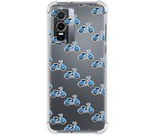 Funda Silicona Antigolpes para Vivo Y76 5G diseño Scooter Dibujos